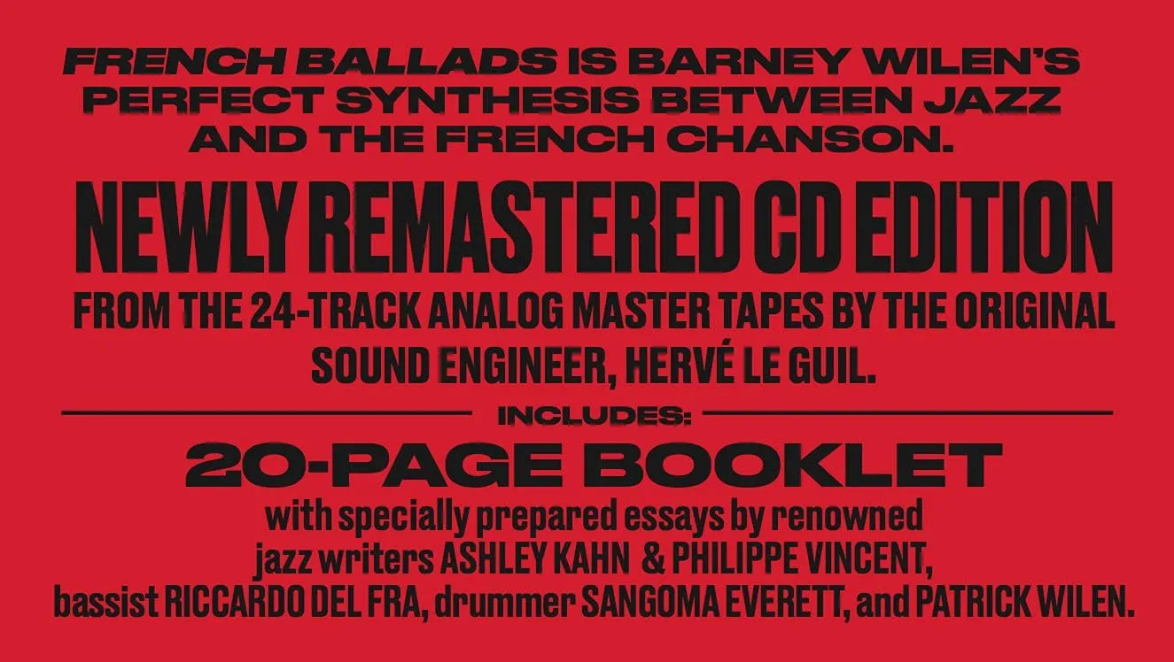 Barney Wilen - French Ballads [Audio CD]