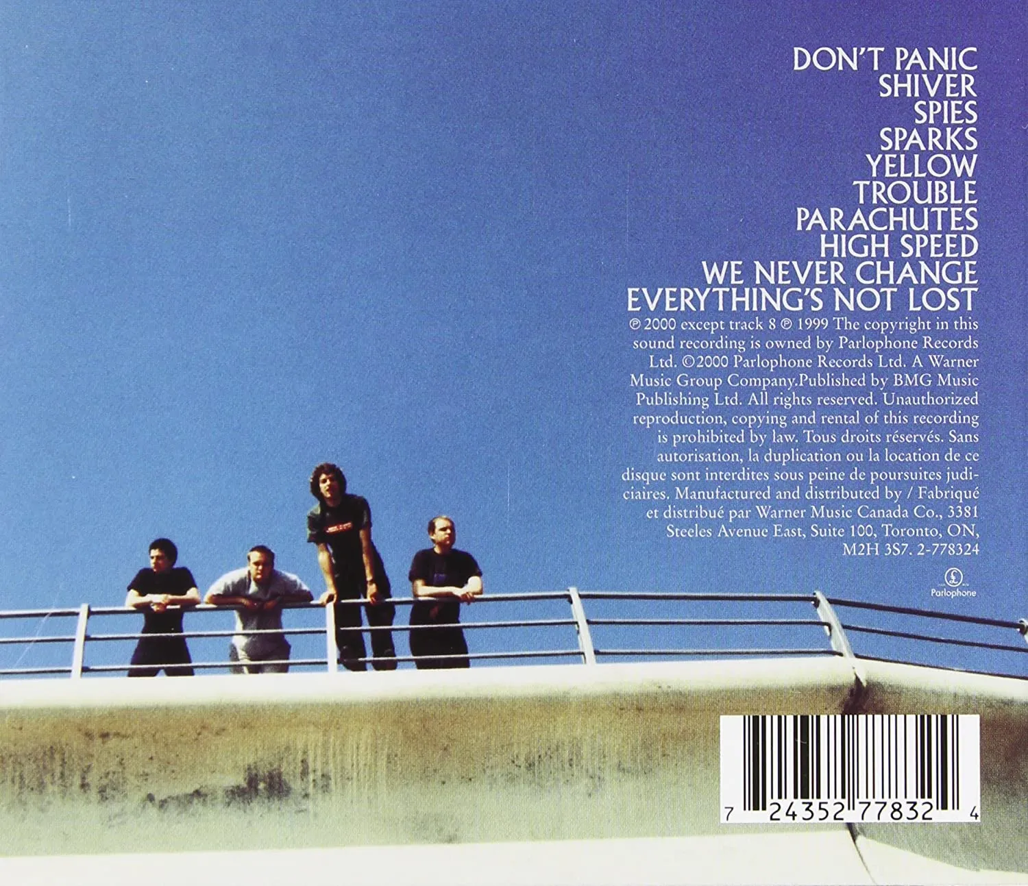 Coldplay - Parachutes