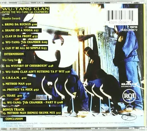 Enter the Wu-Tang (36 Chambers)explicit_lyrics - Wu-Tang Clan  [Audio CD]