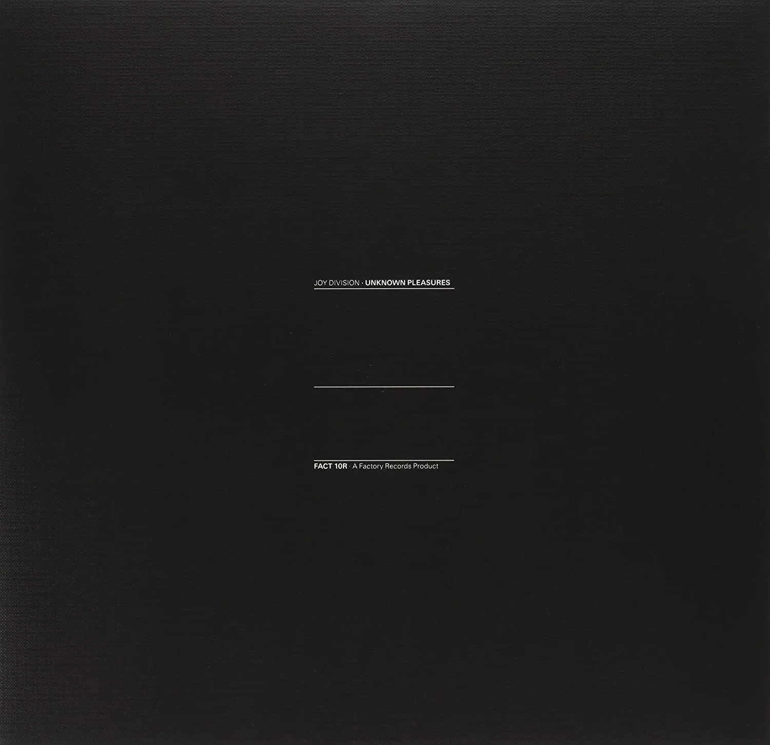 Joy Division - Unknown Pleasures [VINYL]