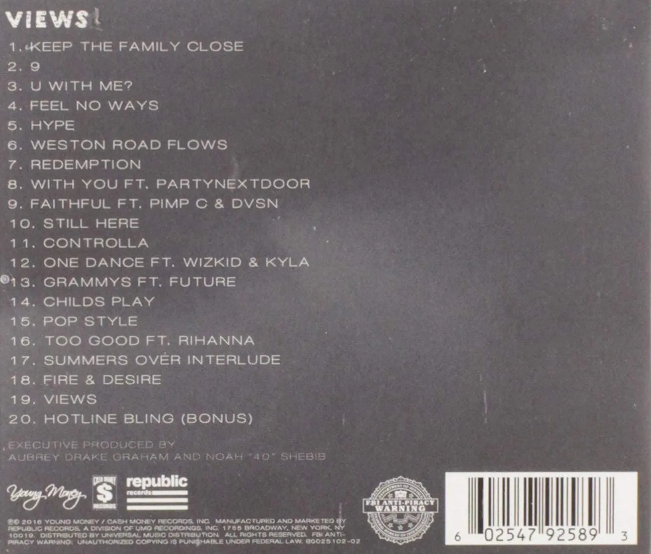 Views - Drake [Audio CD]